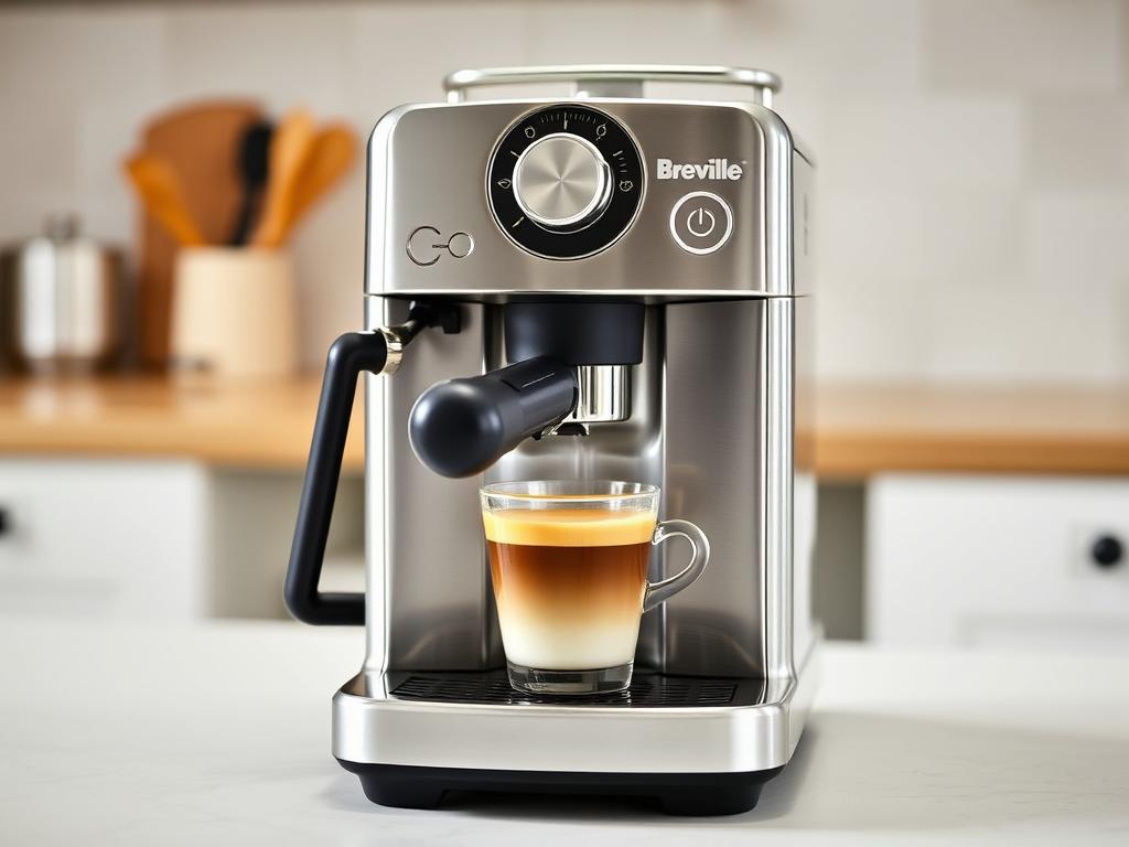 Breville Bambino Plus compact espresso machine with automatic milk texturing Breville Bambino Plus compact espresso machine with automatic milk texturing