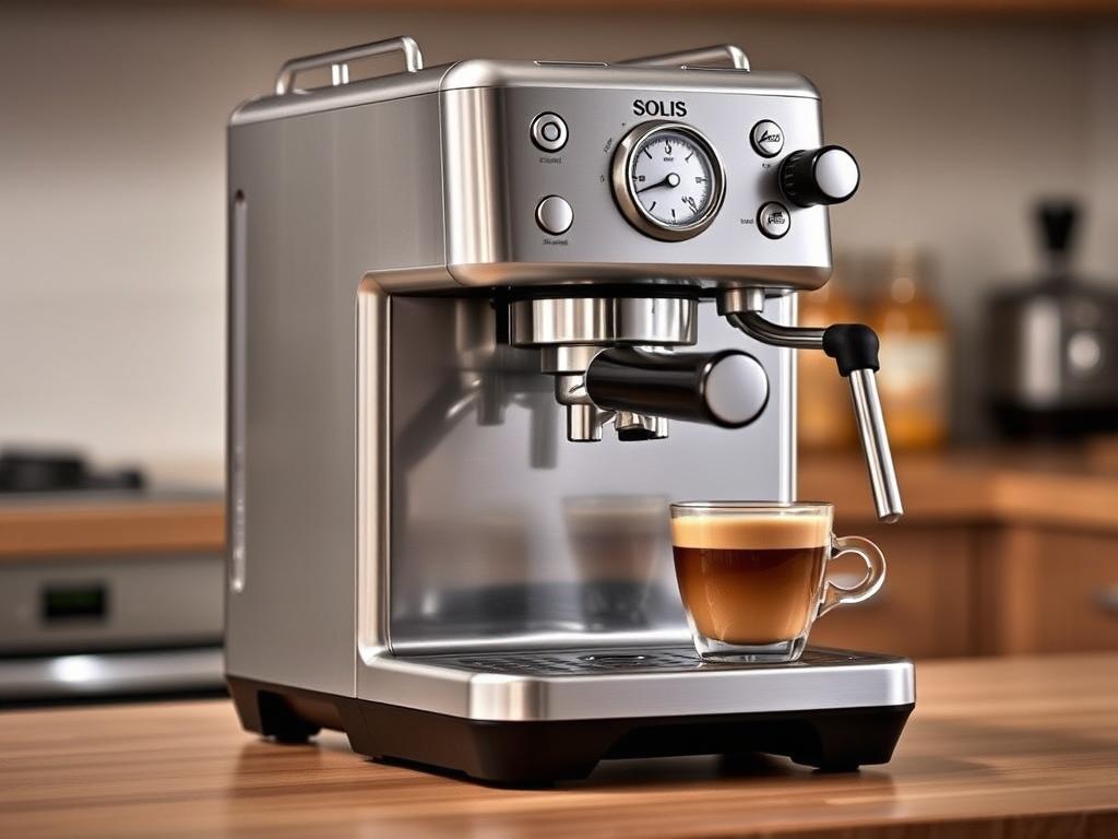 Solis Barista Perfetta Plus compact espresso machine with PID temperature control Solis Barista Perfetta Plus compact espresso machine with PID temperature control