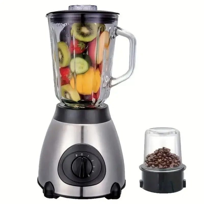 Blender juicer food processor with Glass Jar & a Grinder strong housing smoothie maker