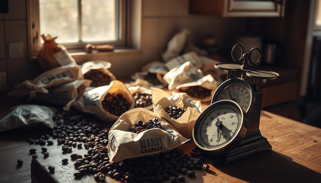 coffee bean storage time