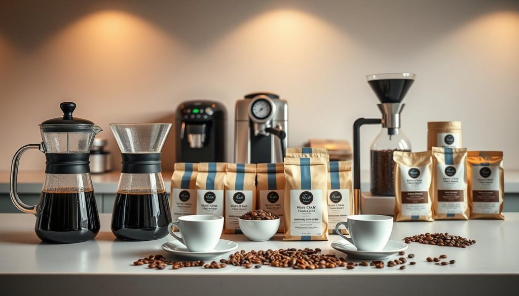 coffee selection comparison