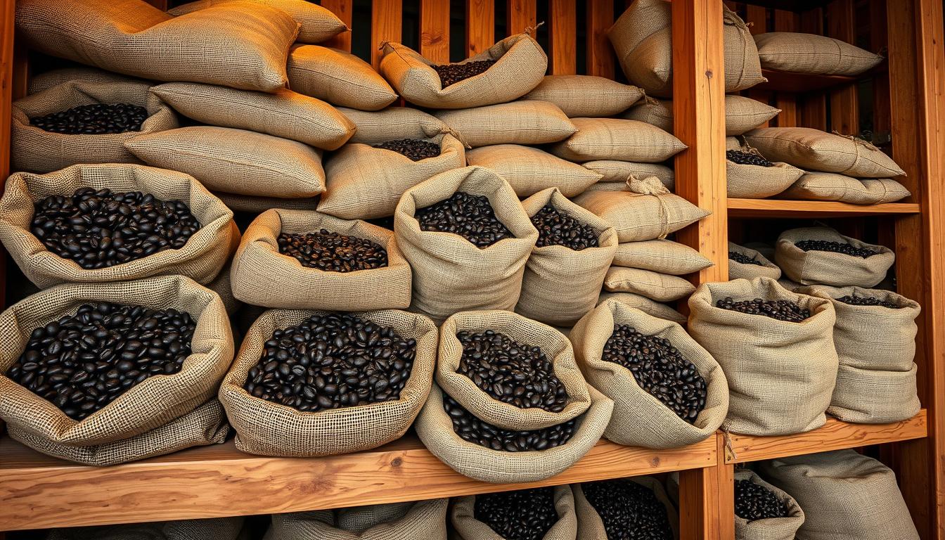 how long can you store coffee beans